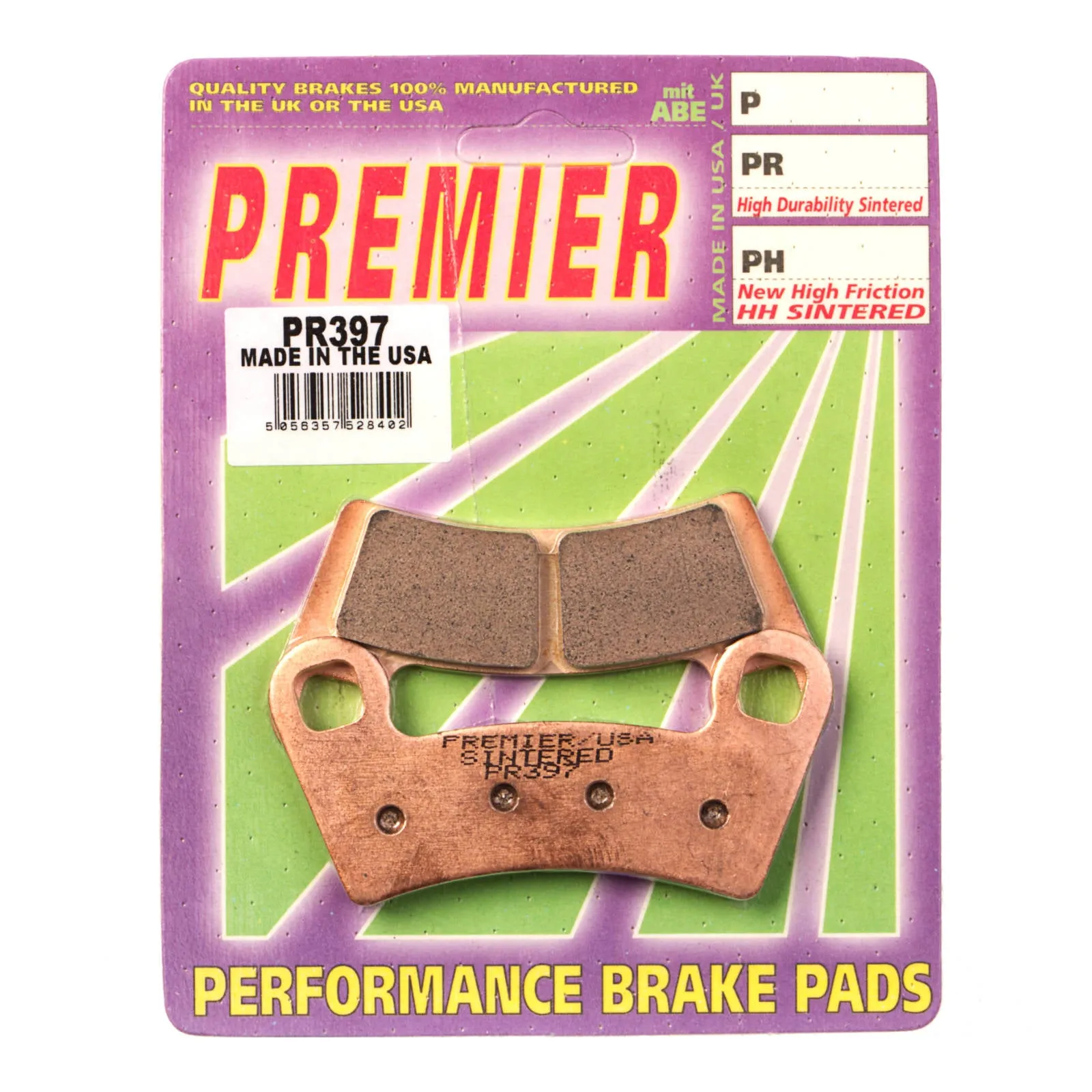 PREMIER BRAKE PADS FULL SINTERED MOTO X Polaris RZR