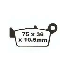 PREMIER BRAKE PADS HI-PERF SINT PH045 HON | KAW | SUZ | YAM