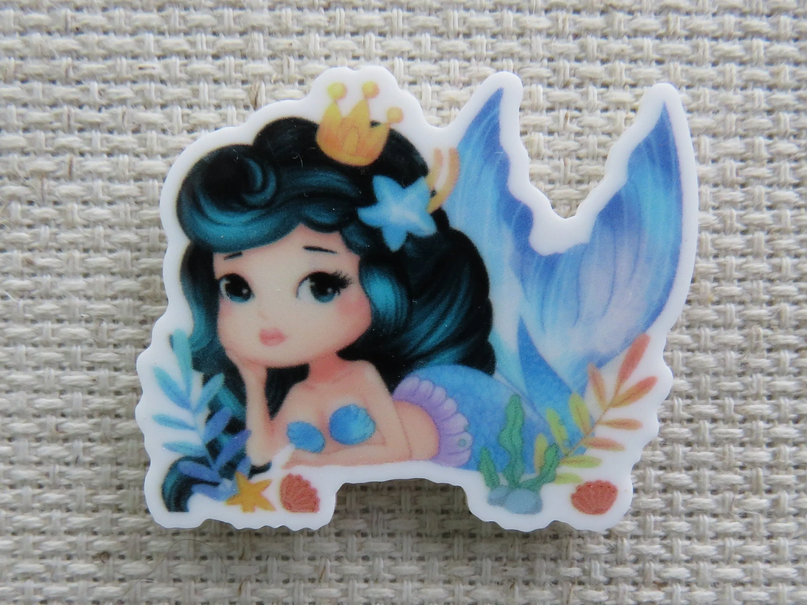Pretty Mermaid Needle Minder, Cover Minder, Magnet