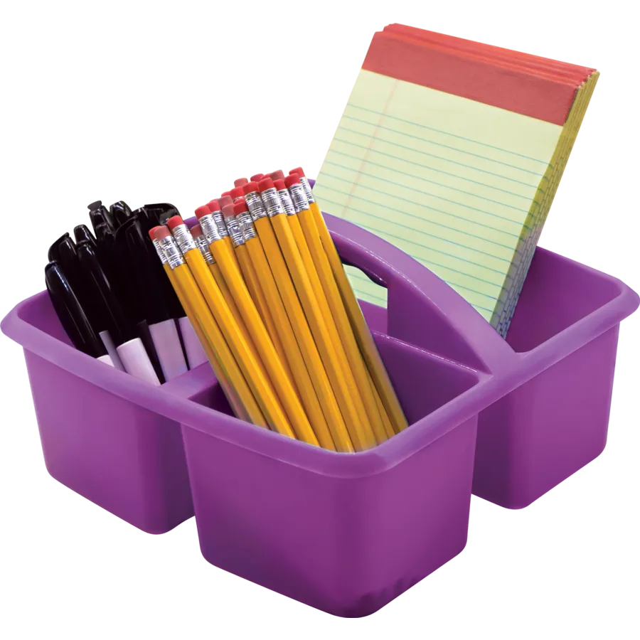 Purple Plastic Storage Caddy