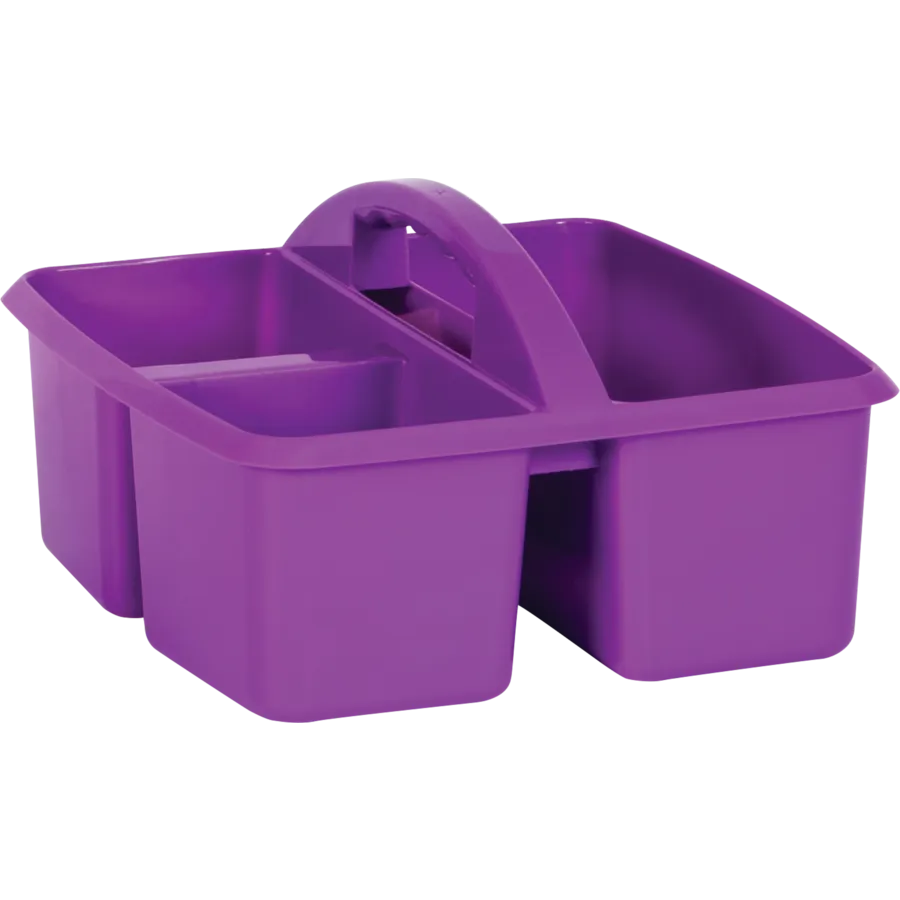 Purple Plastic Storage Caddy