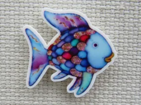 Rainbow Fish Needle Minder, Cover Minder, Magnet