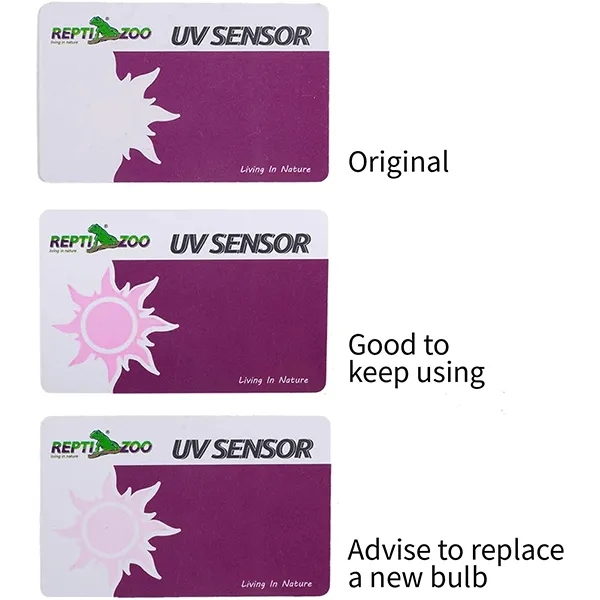 Reptizoo UV Sensor Tester Card