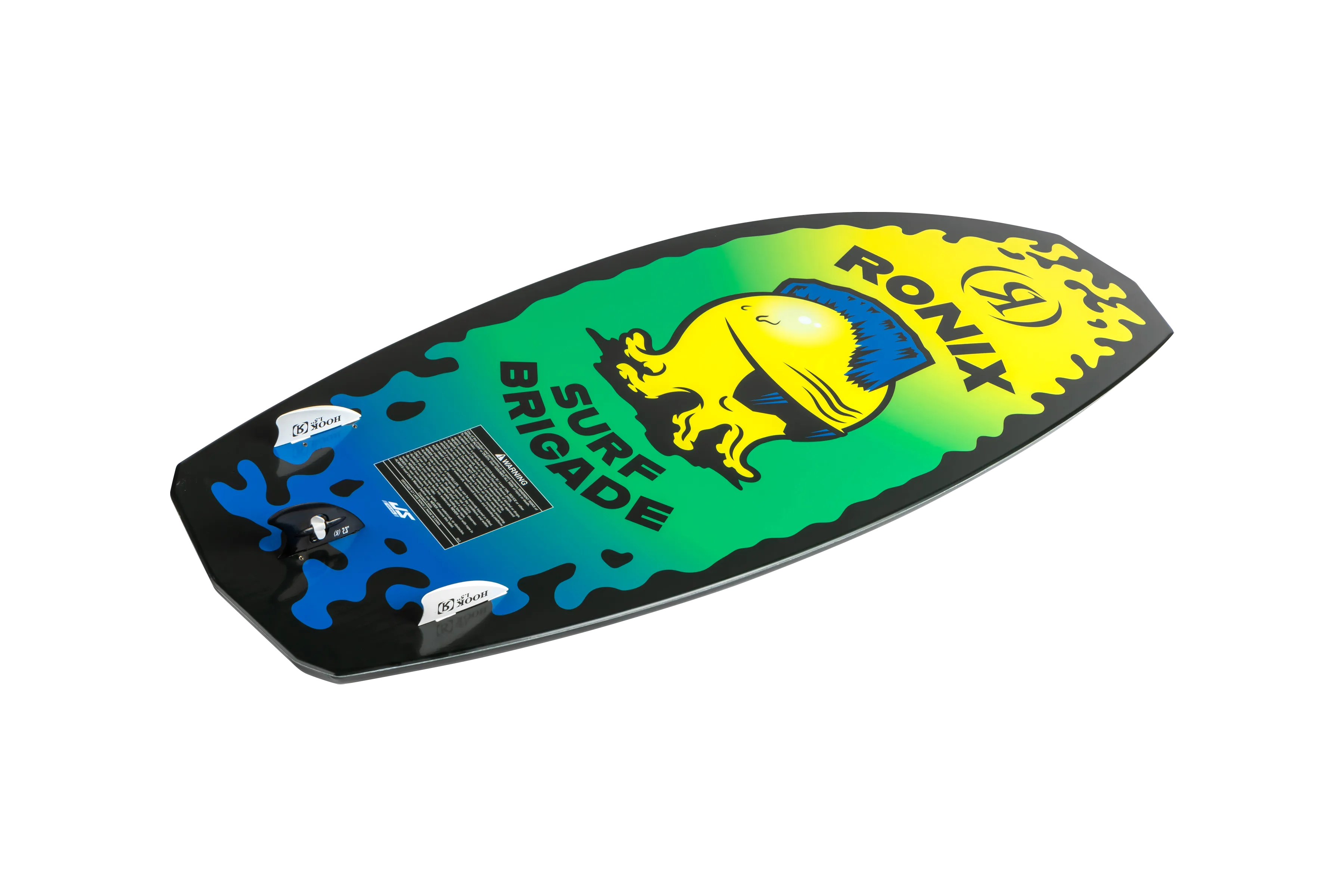 Ronix Sonic Skimmer Youth Wakesurf Board | Green Squidhawk