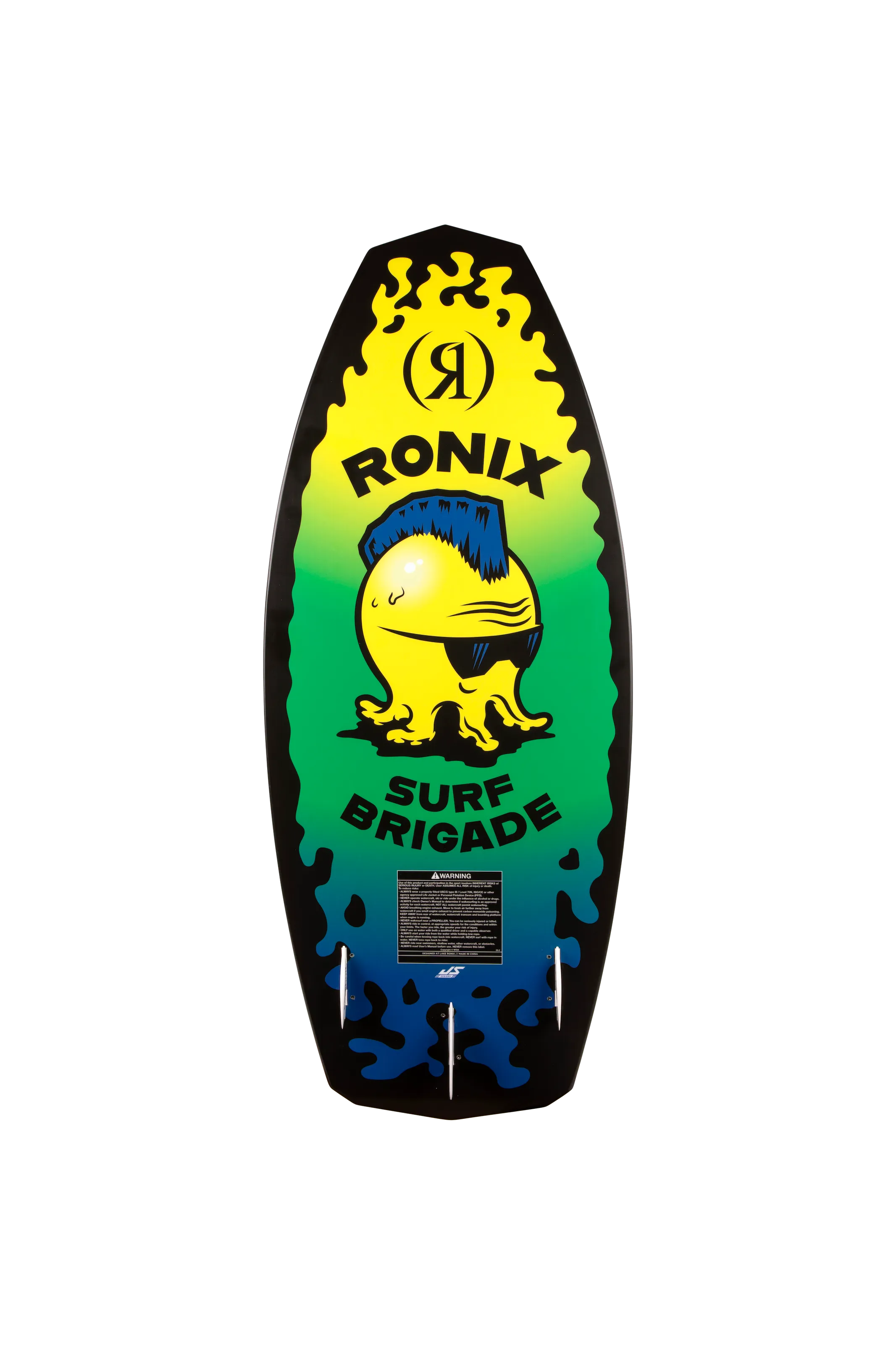 Ronix Sonic Skimmer Youth Wakesurf Board | Green Squidhawk