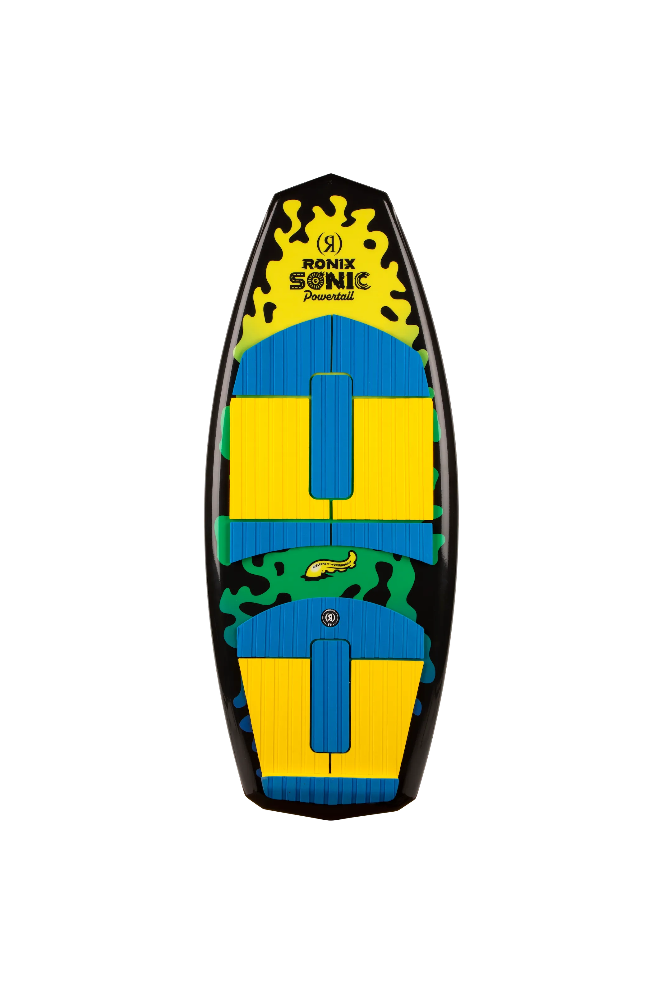 Ronix Sonic Skimmer Youth Wakesurf Board | Green Squidhawk