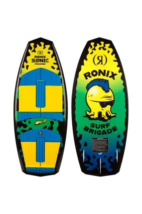 Ronix Sonic Skimmer Youth Wakesurf Board | Green Squidhawk