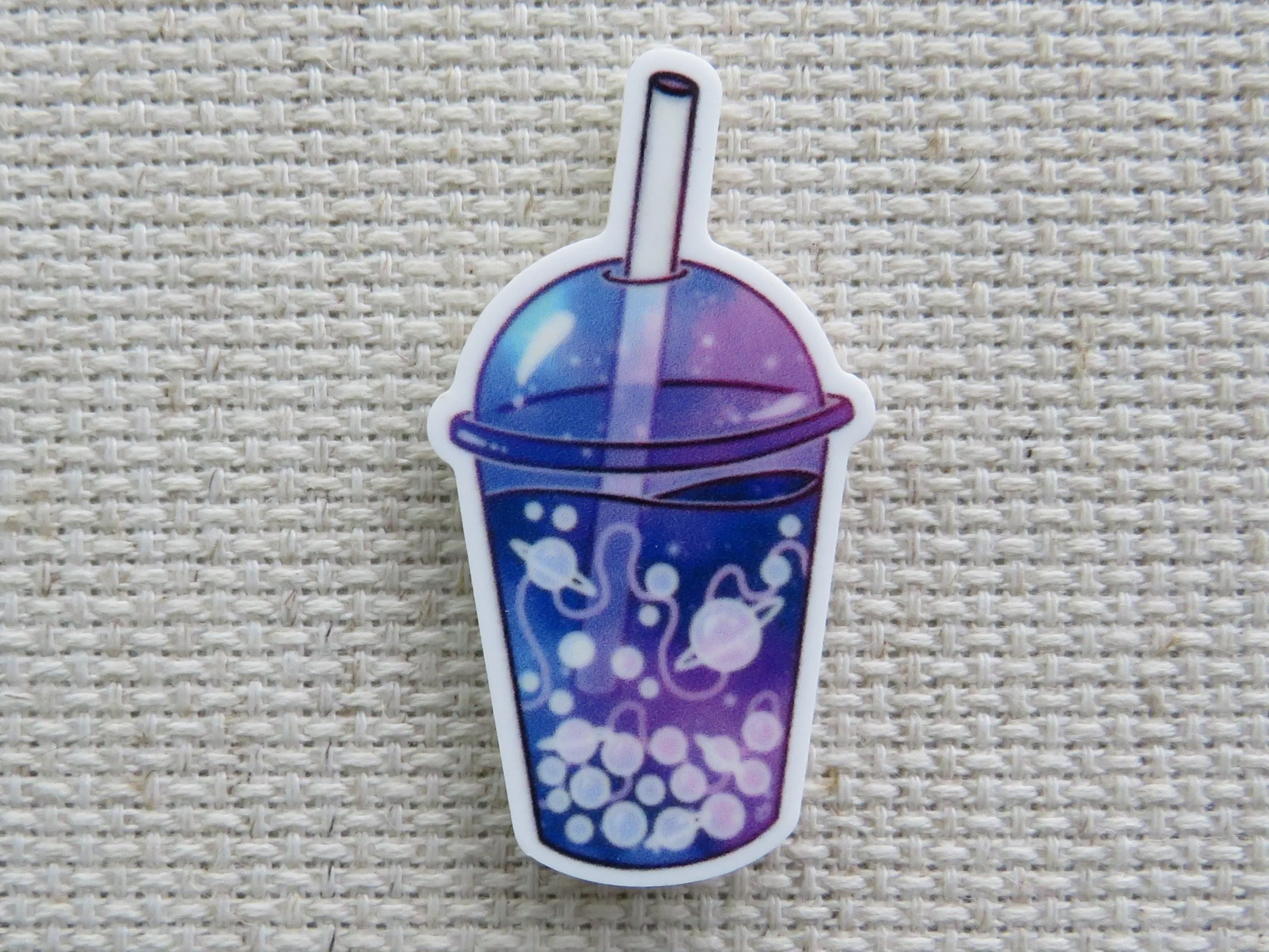 Saturn Boba Drink Needle Minder, Cover Minder, Magnet