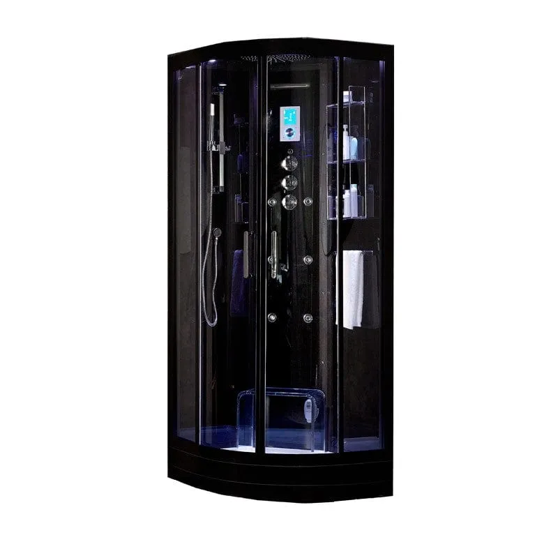 Sauna Hammam SHOWER CABIN HAMMAM ARCHIPEL® QDR 80C BLACK - MK53016811