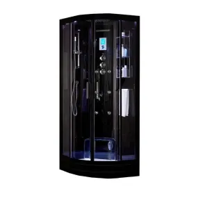 Sauna Hammam SHOWER CABIN HAMMAM ARCHIPEL® QDR 80C BLACK - MK53016811