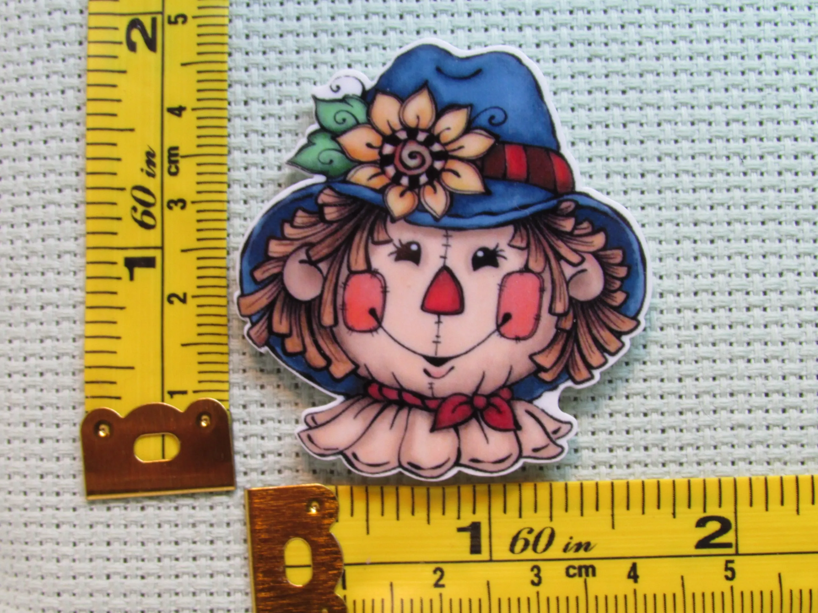 Scarecrow Needle Minder, Cover Minder, Magnet