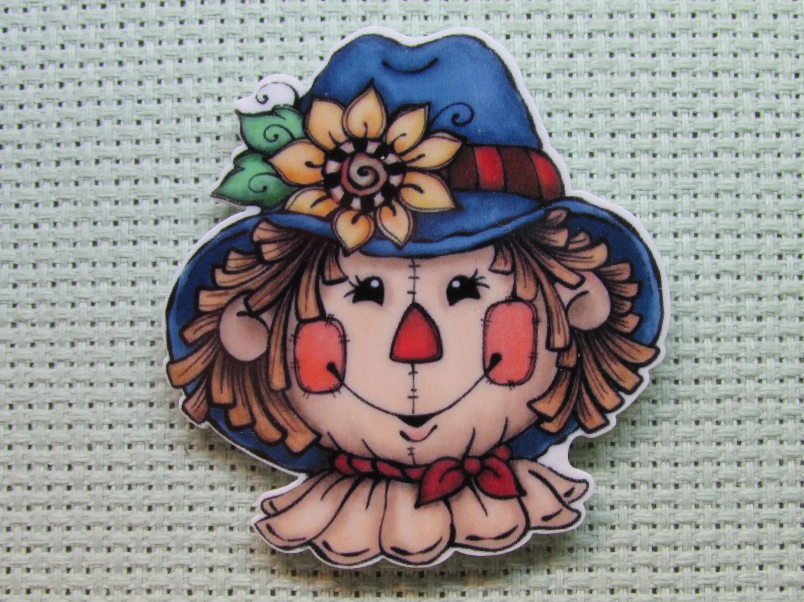 Scarecrow Needle Minder, Cover Minder, Magnet