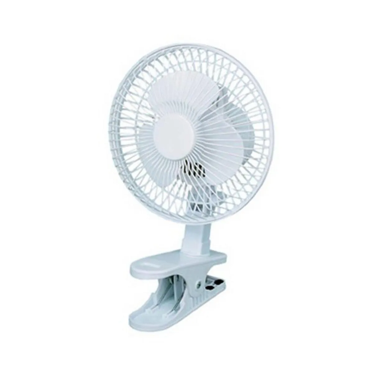 Seasons Comfort 6" Combo Desk & Table Top/Clip On Fan - White
