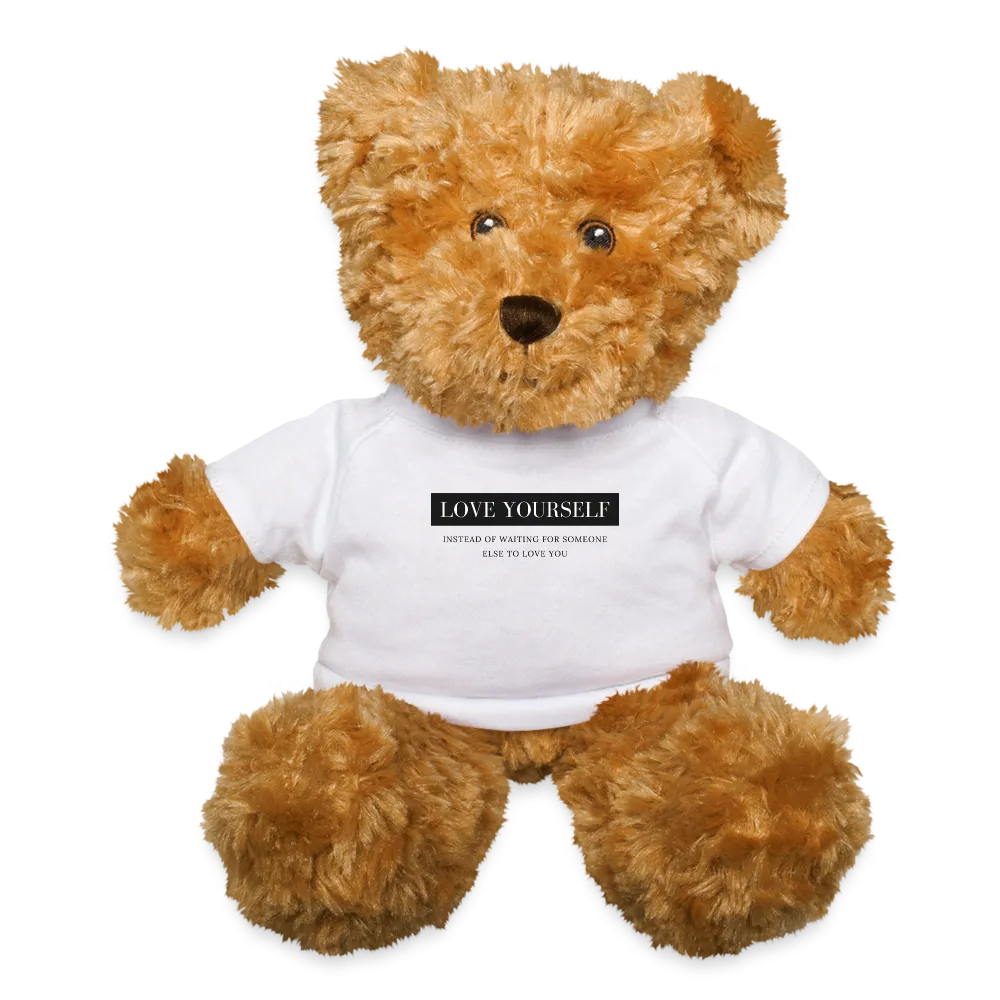 Self Love Reminder Teddy Bear
