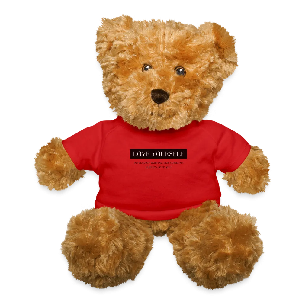 Self Love Reminder Teddy Bear