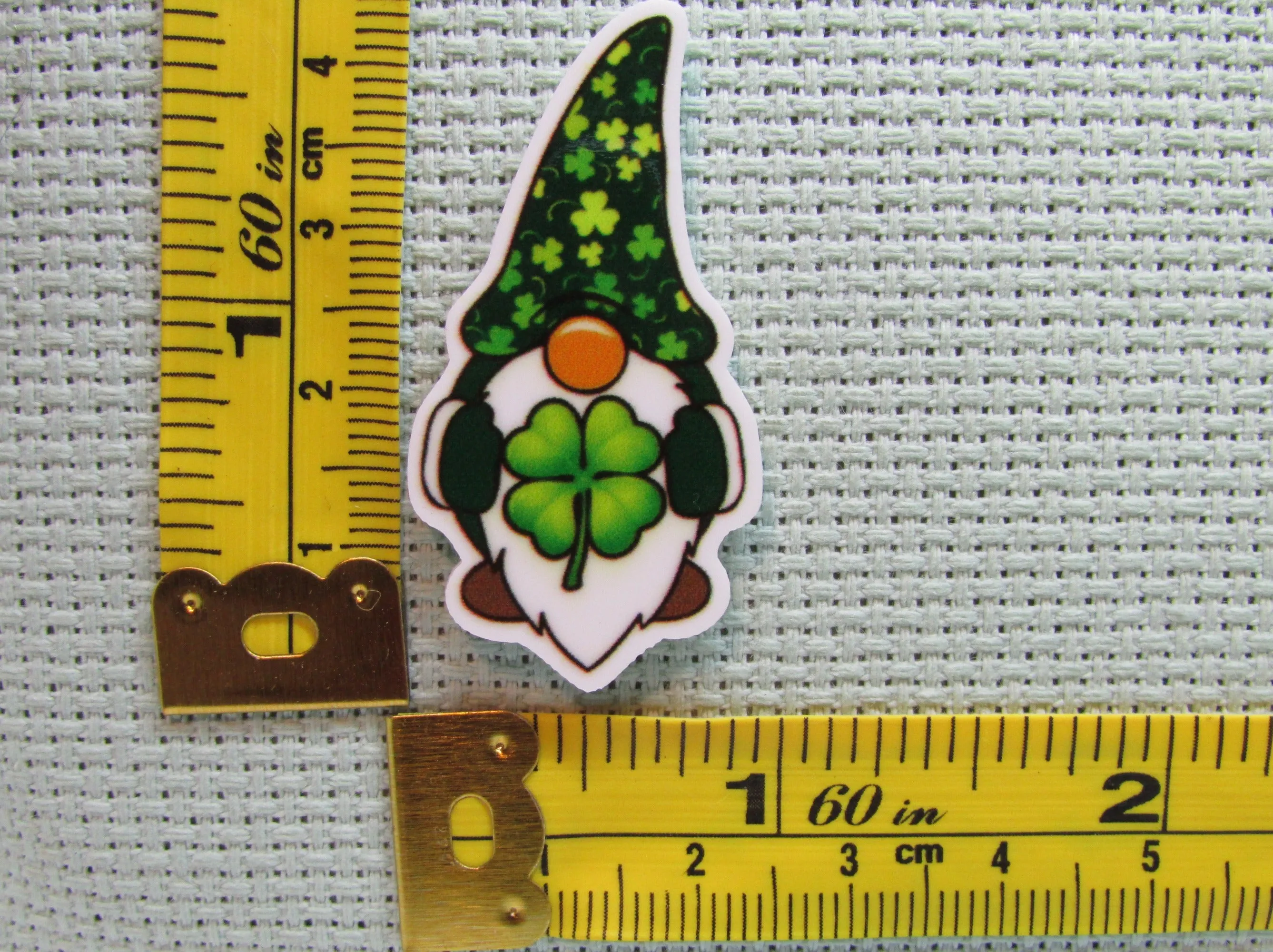 Shamrock Gnome Needle Minder, Cover Minder, Magnet