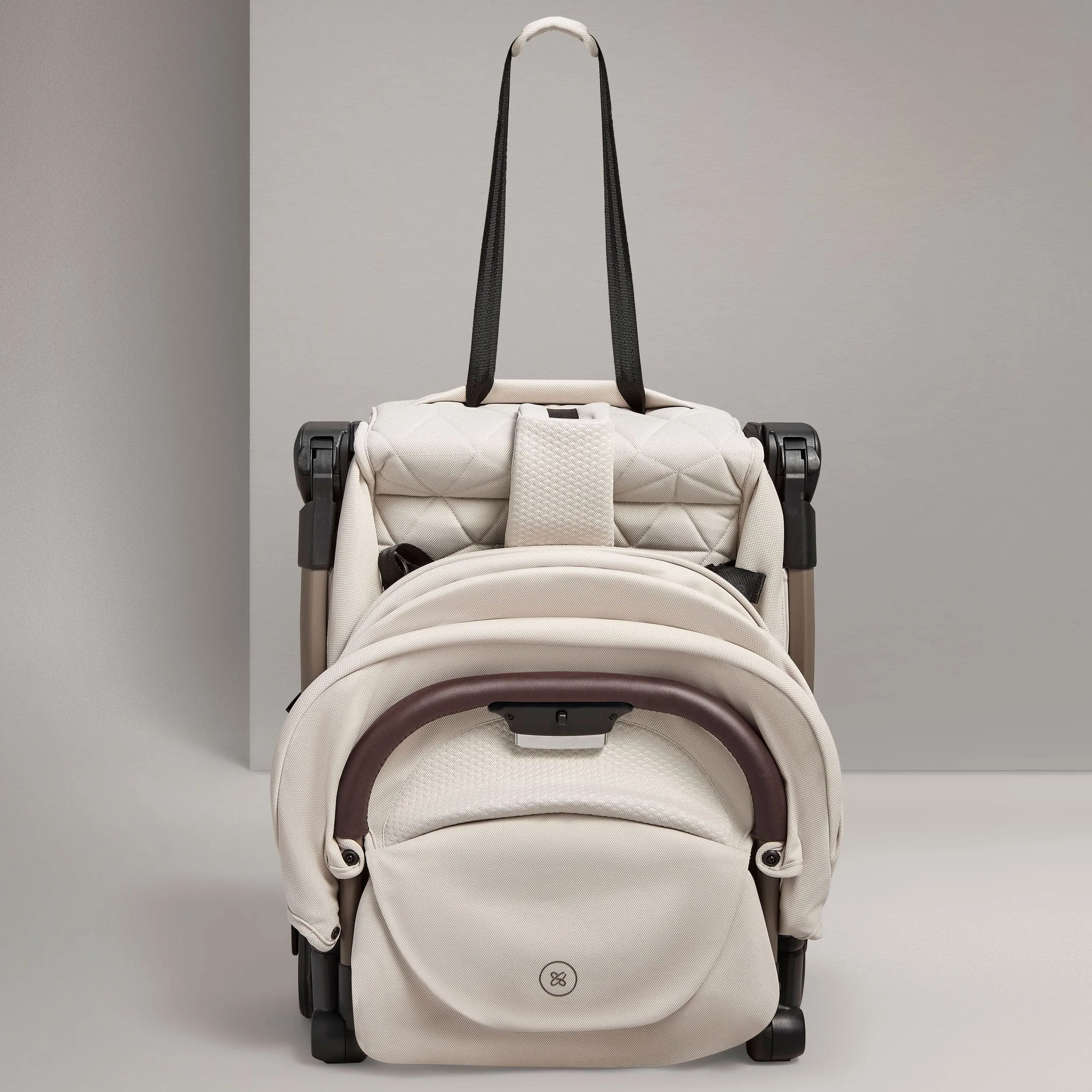 Silver Cross Clic Compact Stroller in Almond