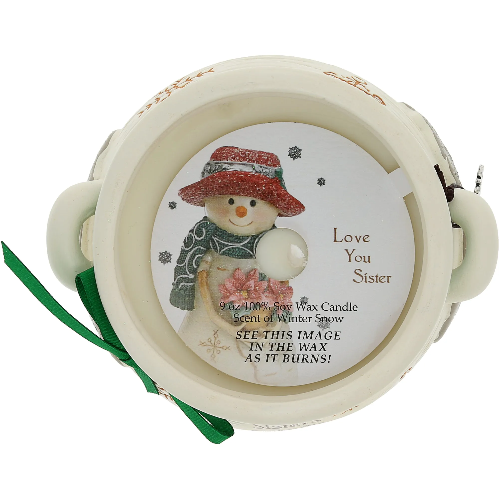 Sisters 9 oz - 100% Soy Wax Reveal Candle Scent: Winter Snow