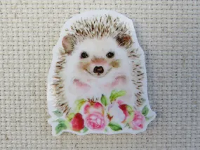 Sitting Hedgehog Needle Minder, Cover Minder, Magnet