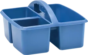 Slate Blue Plastic Storage Caddy