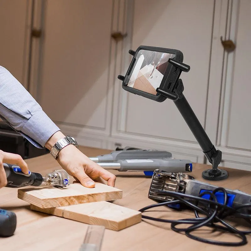 Slim-Grip® Ultra Heavy-Duty Drilled-Base Midsize Tablet Mount