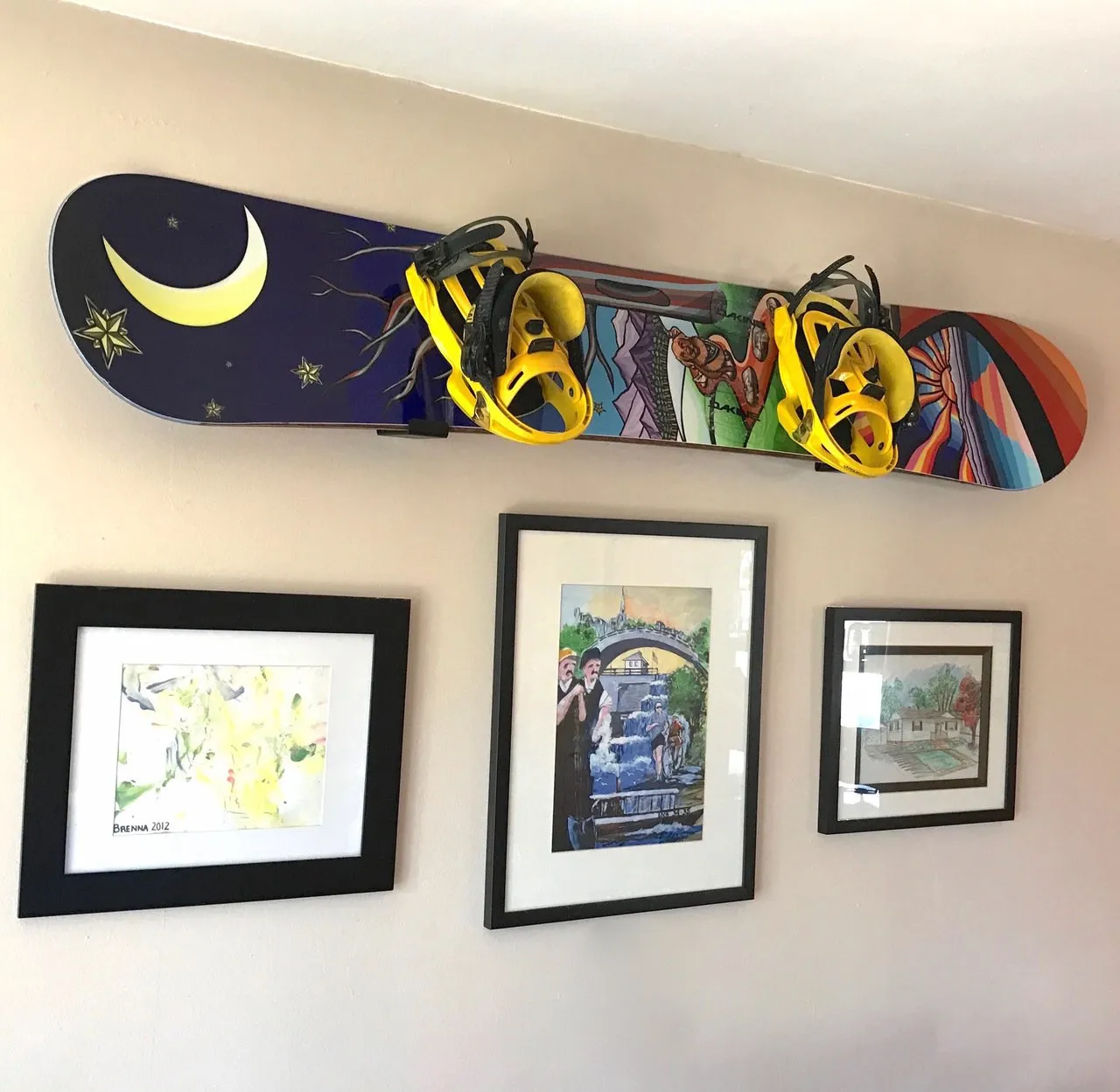 Snowboard Rack - Aluminium Naked
