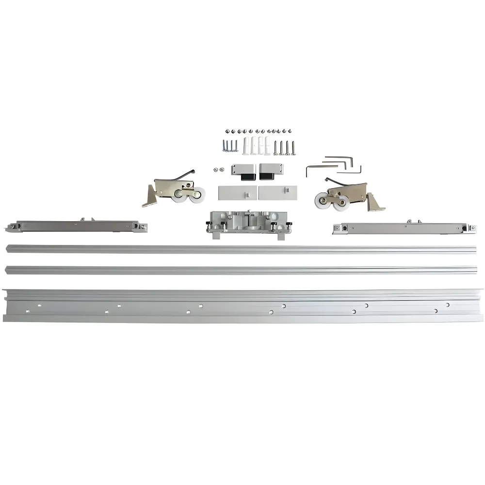 Soft-Closing Concealed / Sliding Barn Door Hardware Kit Mechanism