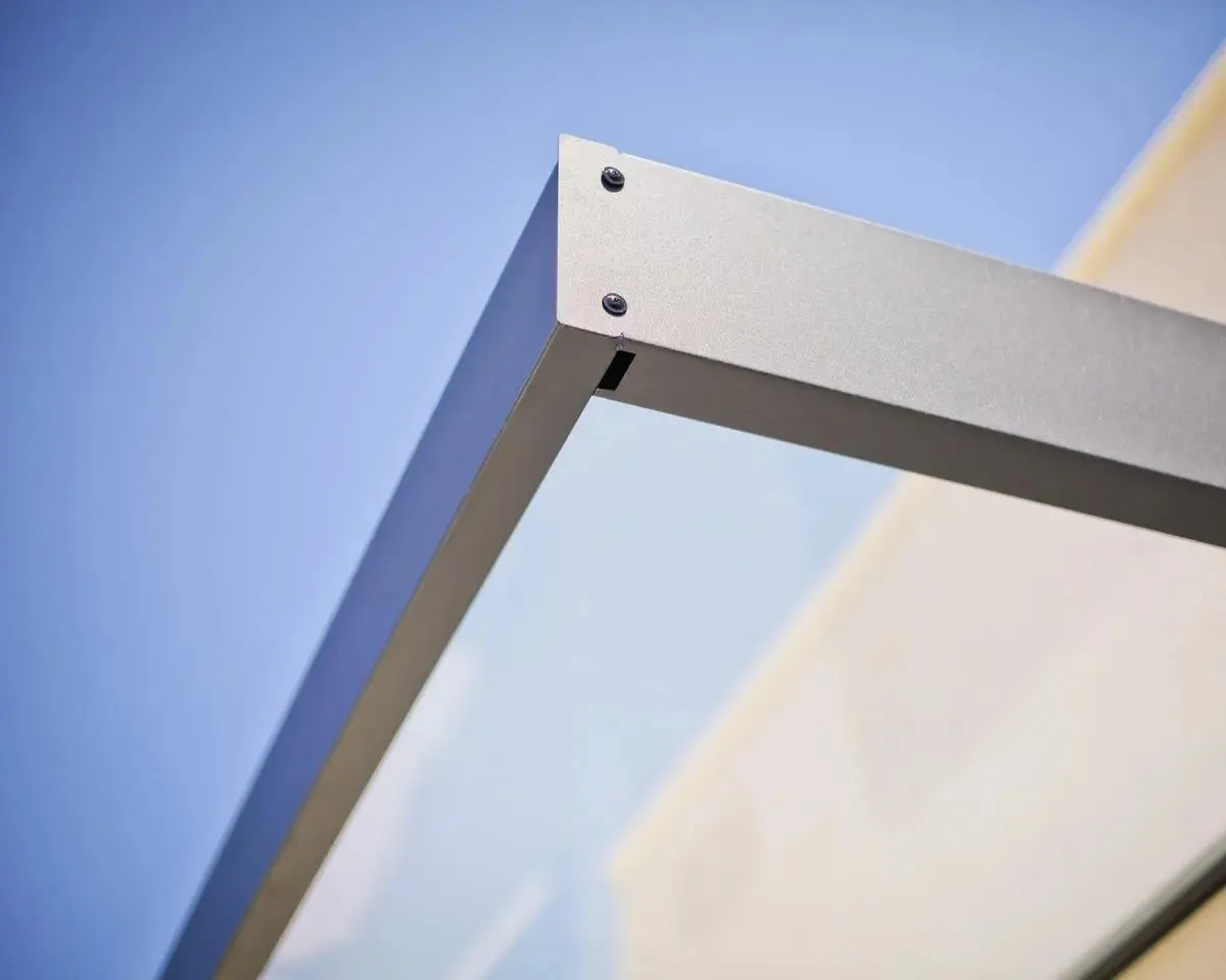 Sophia™ 2150 Door Awning 37" x 85" Clear Panels | Palram-Canopia