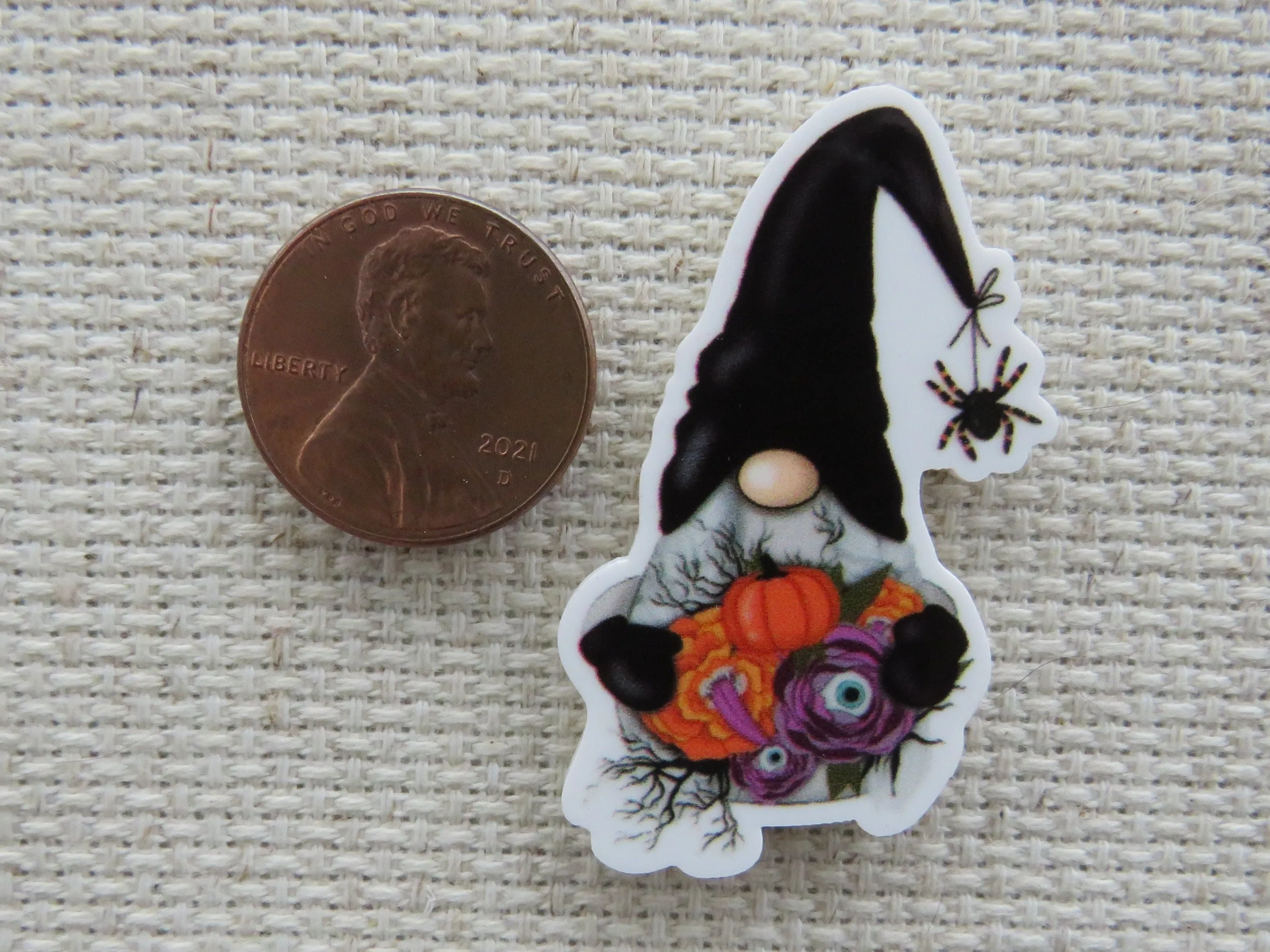 Spooky Gnome Needle Minder, Cover Minder, Magnet
