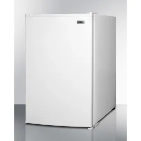 Summit 22 in. Wide All-Freezer Freestanding Upright Compact Freezer with 5.04 cu. ft. Capacity, CFC Free, Manual Defrost, Door Storage, CARB Compliant in White - FS605