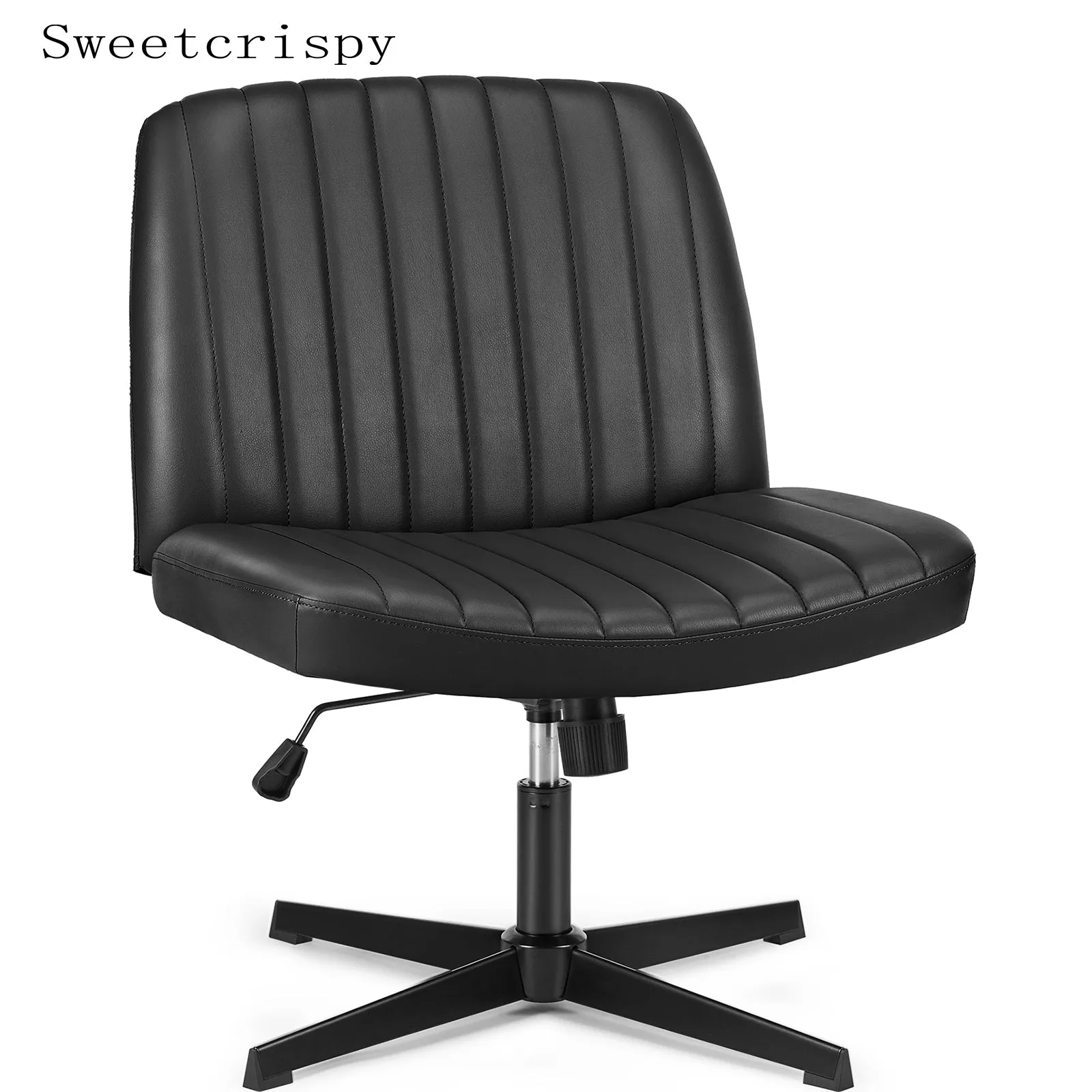 Sweetcrispy Ergonomic Swivel Office Chair with Lumbar Support