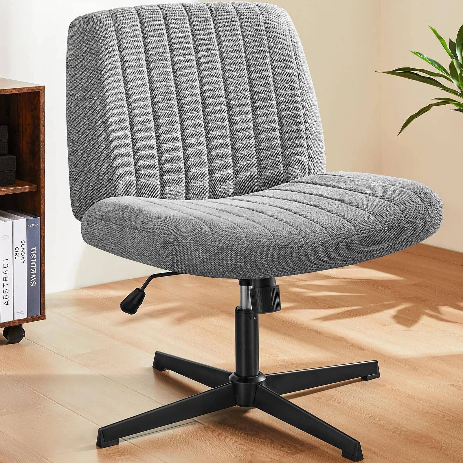 Sweetcrispy Ergonomic Swivel Office Chair with Lumbar Support