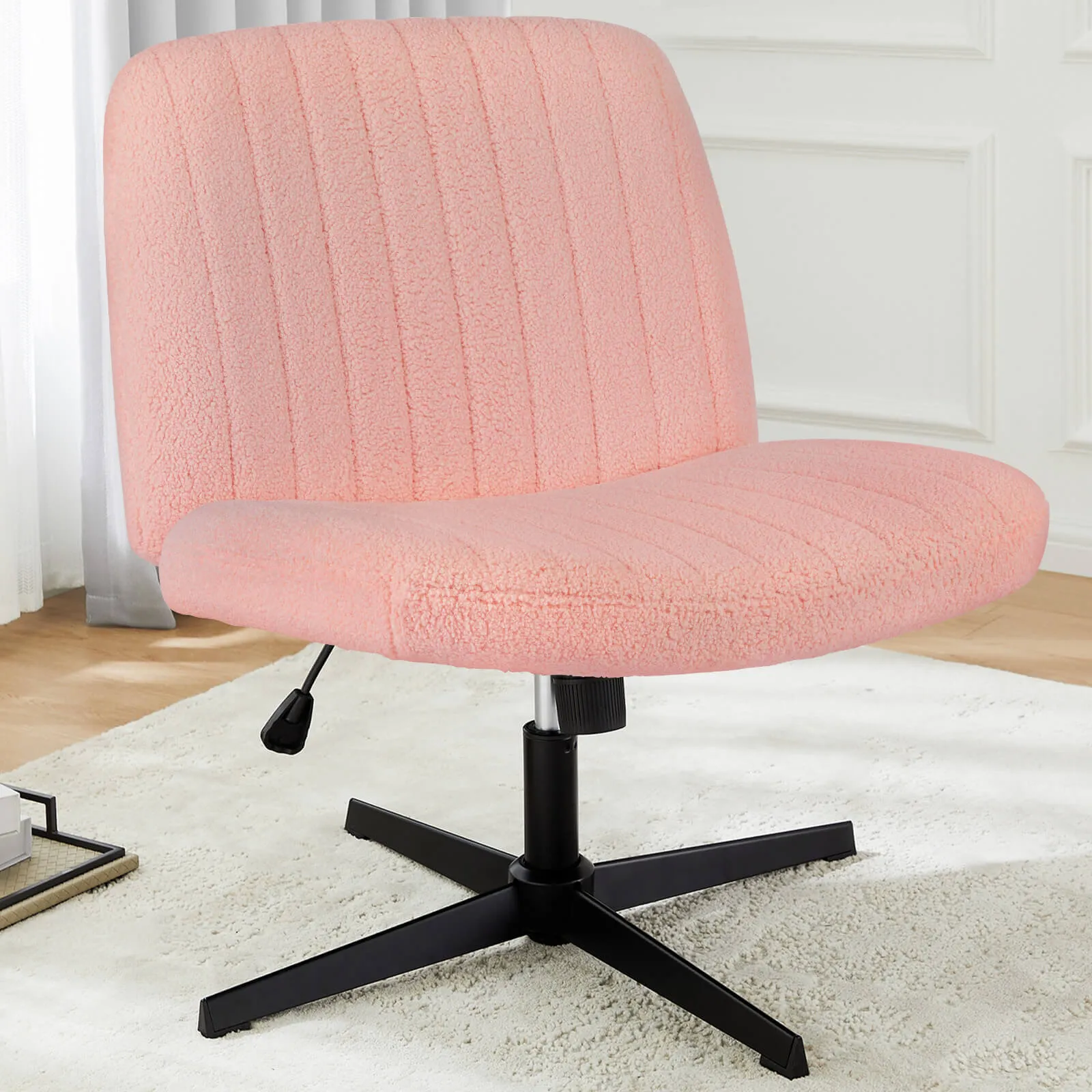 Sweetcrispy Ergonomic Swivel Office Chair with Lumbar Support