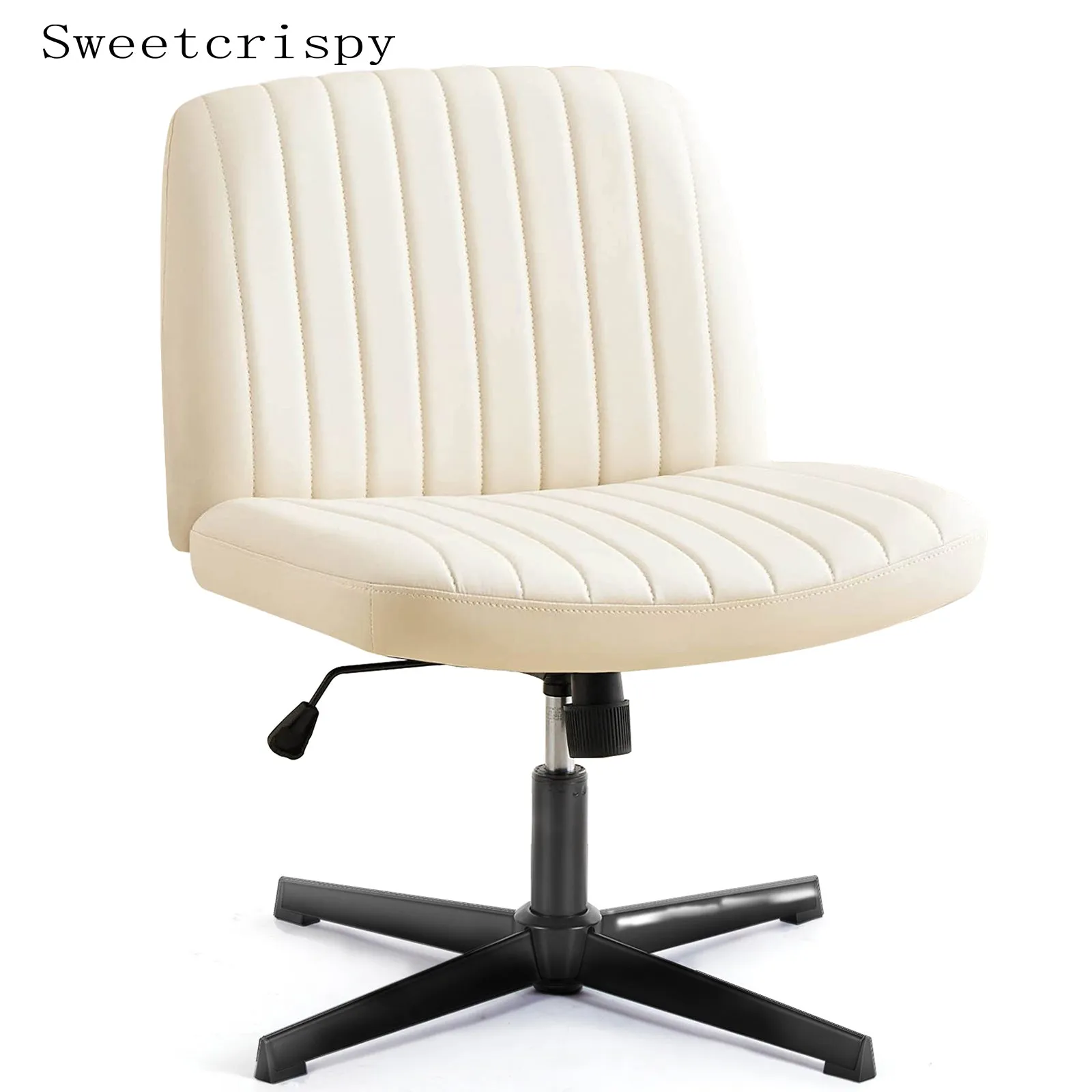Sweetcrispy Ergonomic Swivel Office Chair with Lumbar Support