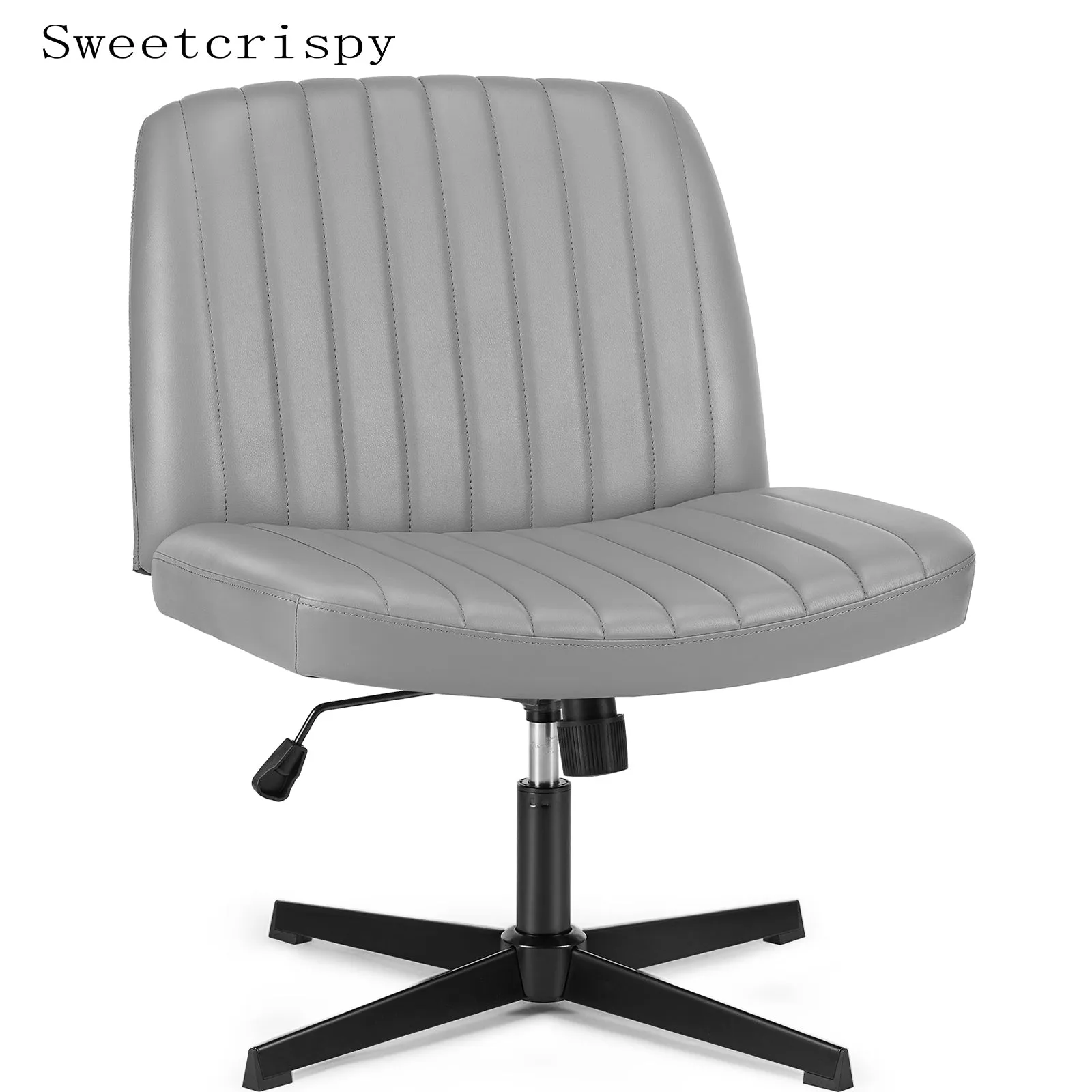 Sweetcrispy Ergonomic Swivel Office Chair with Lumbar Support