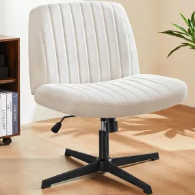 Sweetcrispy Ergonomic Swivel Office Chair with Lumbar Support