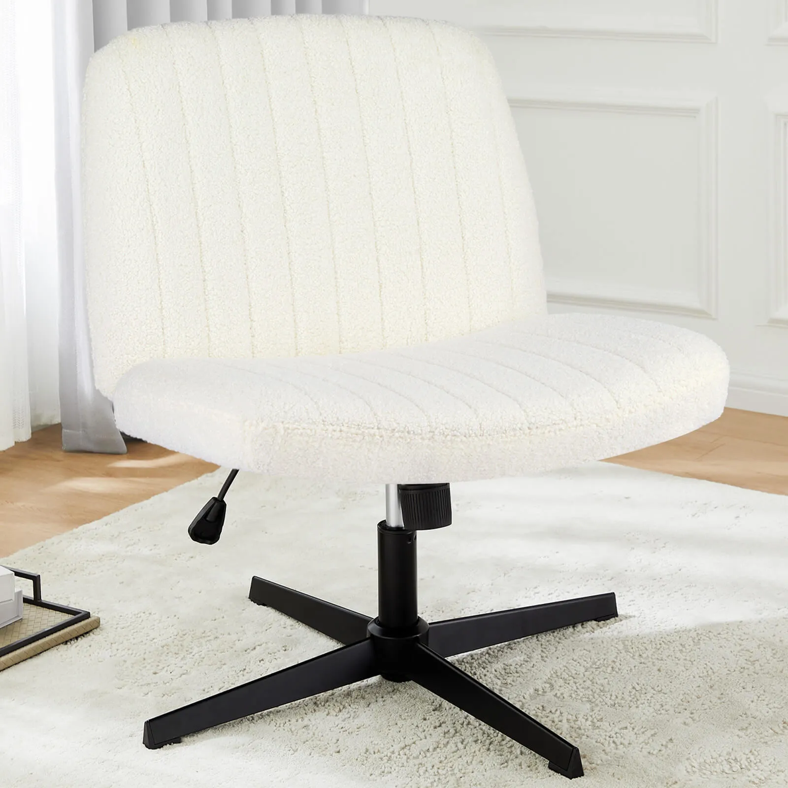 Sweetcrispy Ergonomic Swivel Office Chair with Lumbar Support