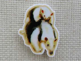 Tamandua and Baby Needle Minder, Cover Minder, Magnet