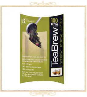 TeaBrew Filters - Size 2