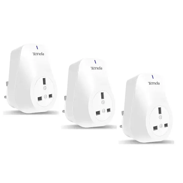 Tenda SP3 Smart Plug WiFi Timer Plug Compatible with Amazon Alexa & Google Home