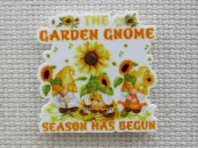 The Garden Gnome Season Has Begun Needle Minder, Cover Minder, Magnet