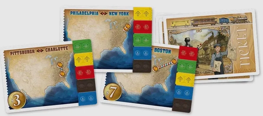 Ticket to Ride Legacy: Legends of the West