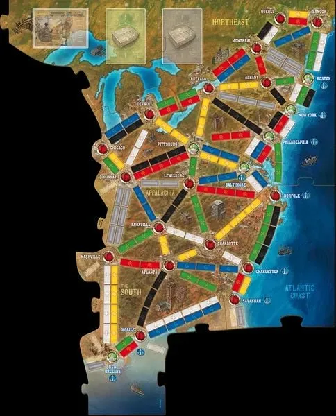 Ticket to Ride Legacy: Legends of the West