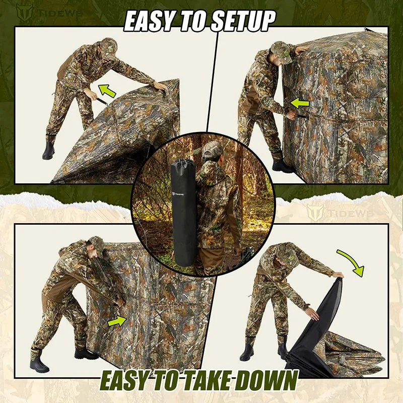 TIDEWE See Through 3-in-1  Hunting Blind