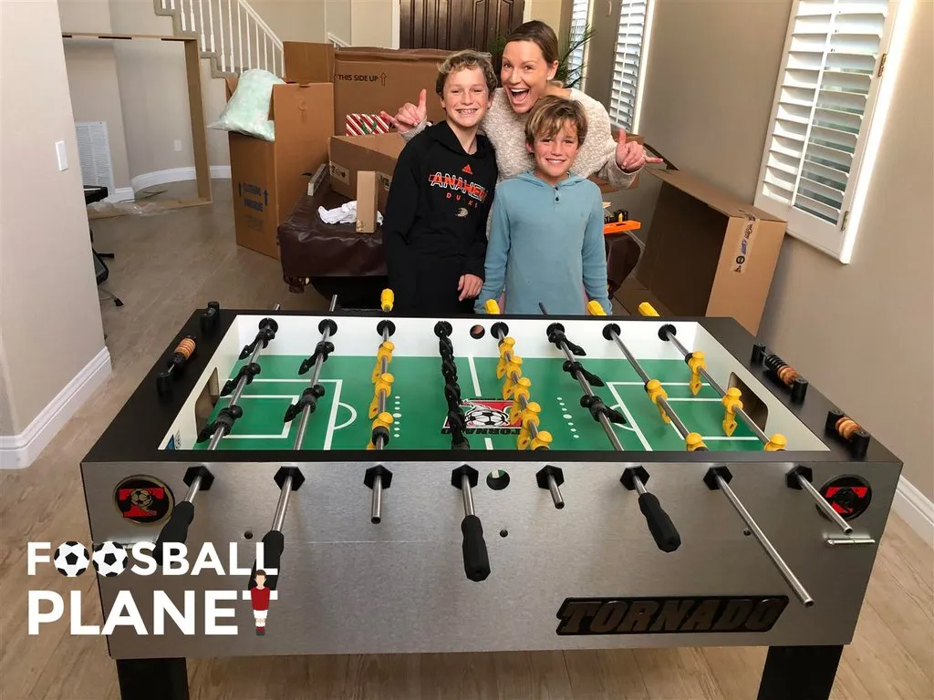 Tornado Platinum Tour Edition Foosball Table (Coin)