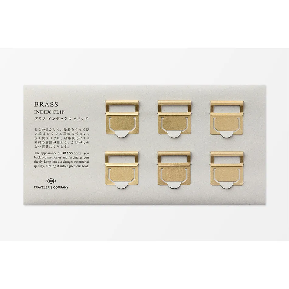 TRAVELER'S COMPANY BRASS Index Clips