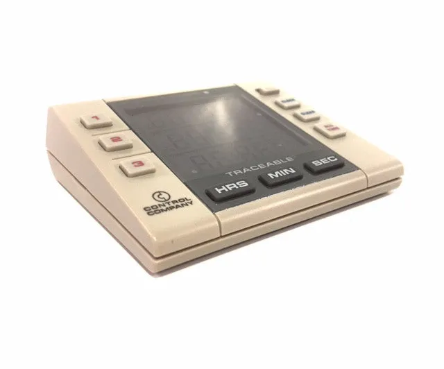 Triple-Timer, 3-Channel with Stopwatch and Clock