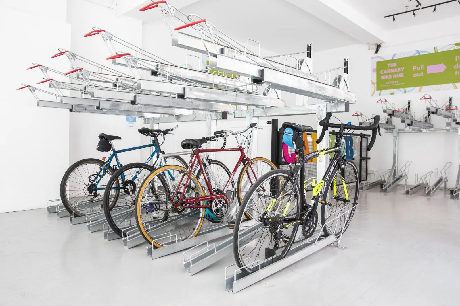 TWO TIER BIKE RACK 2400 (minimum order = 50)