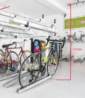 TWO TIER BIKE RACK 2400 (minimum order = 50)