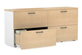 Uniform Small Drawer Lateral Filing Cabinet [ 1600W x 750H x 450D]